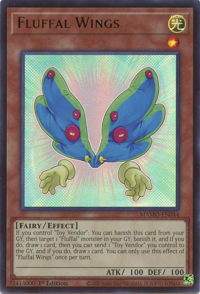 Image for Fluffal Wings (MAMO-EN044) (1st Edition) (Magnificent Monsters) (MAMO) - YuGiOh