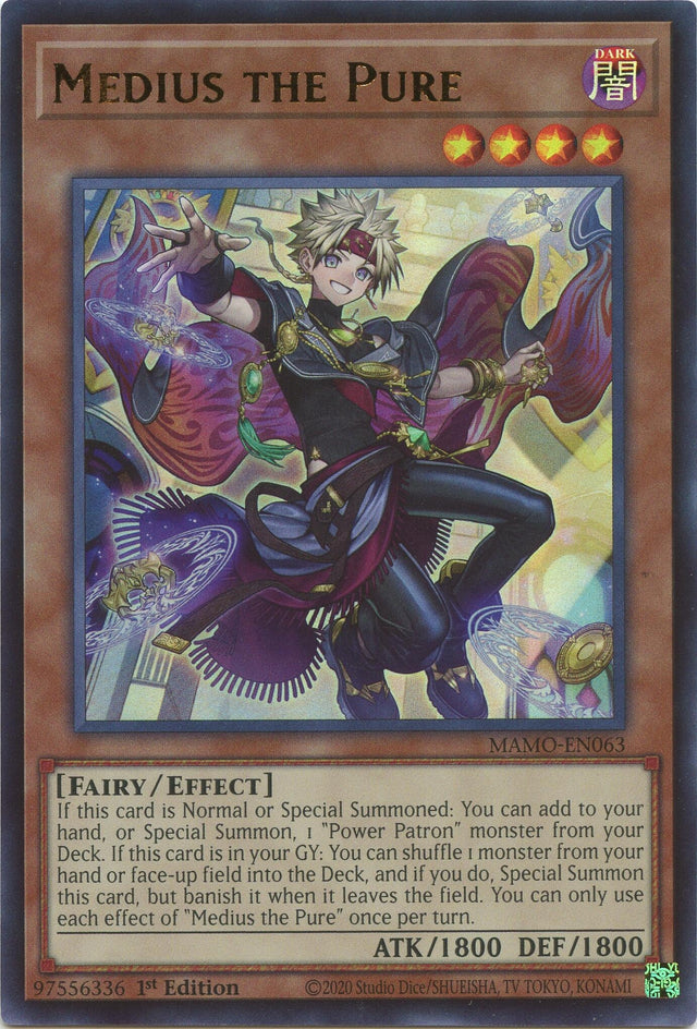Image for Medius the Pure (MAMO-EN063) (1st Edition) (Magnificent Monsters) (MAMO) - YuGiOh