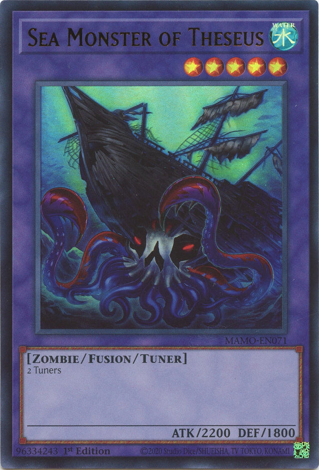Image for Sea Monster of Theseus (MAMO-EN071) (1st Edition) (Magnificent Monsters) (MAMO) - YuGiOh