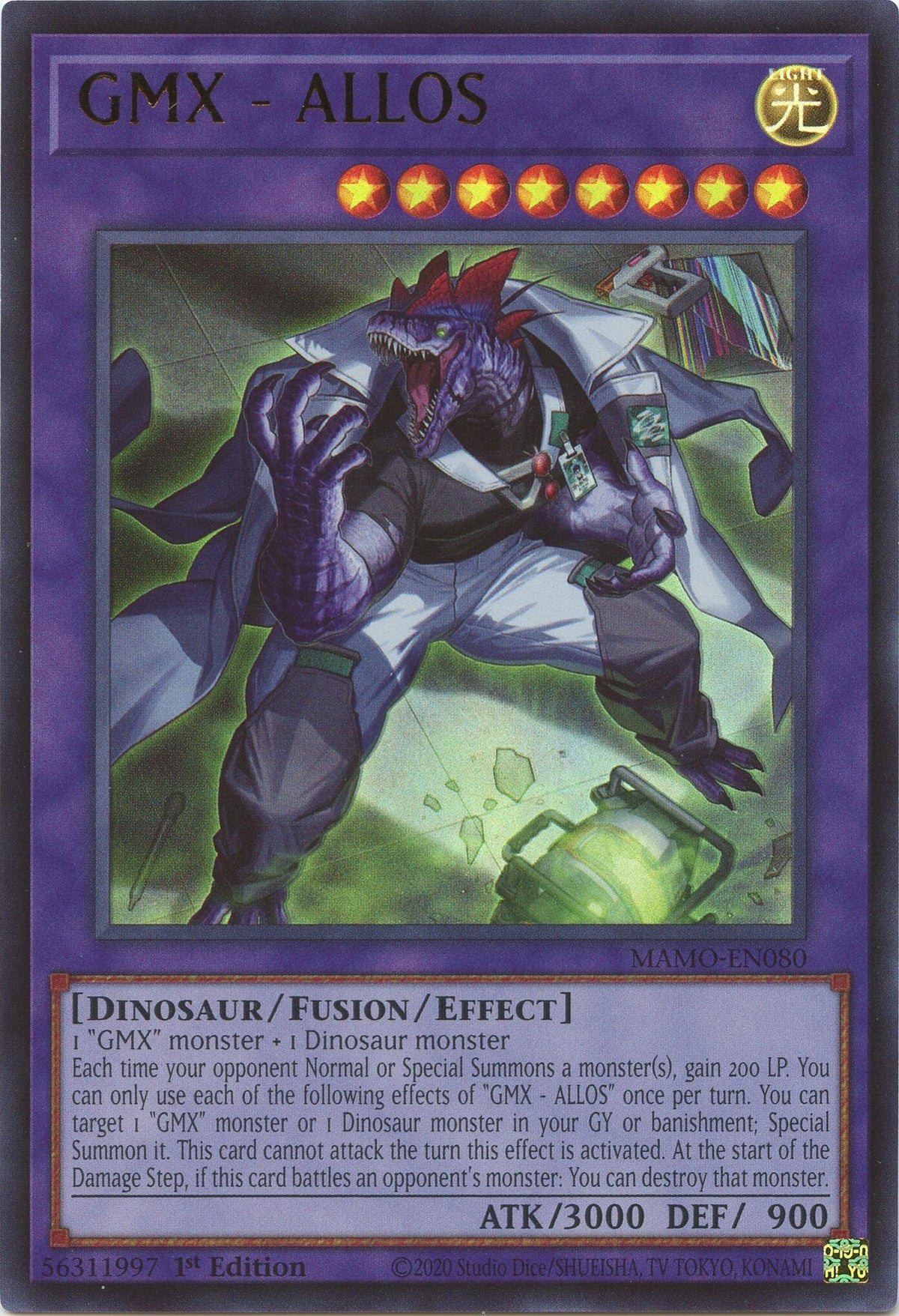 Image for GMX - ALLOS (MAMO-EN080) (1st Edition) (Magnificent Monsters) (MAMO) - YuGiOh