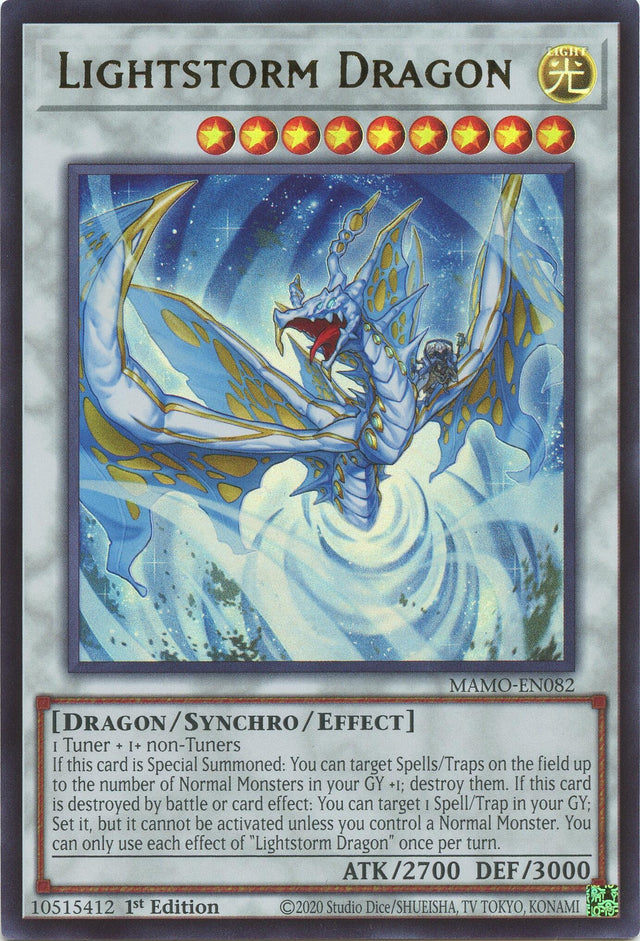 Image for Lightstorm Dragon (MAMO-EN082) (1st Edition) (Magnificent Monsters) (MAMO) - YuGiOh