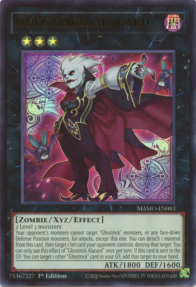 Image for Ghostrick Alucard (MAMO-EN083) (1st Edition) (Magnificent Monsters) (MAMO) - YuGiOh