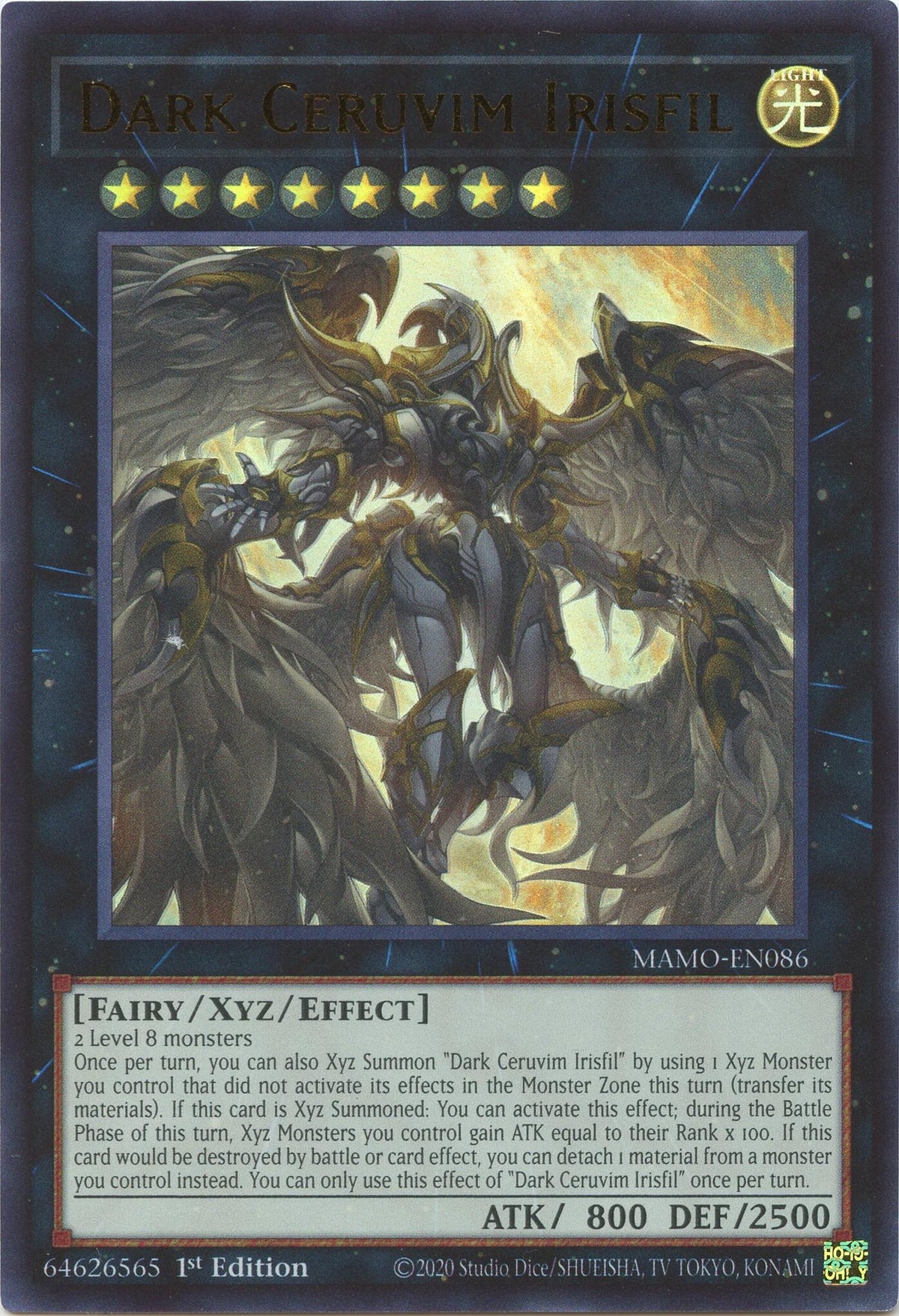 Image for Dark Ceruvim Irisfil (MAMO-EN086) (1st Edition) (Magnificent Monsters) (MAMO) - YuGiOh