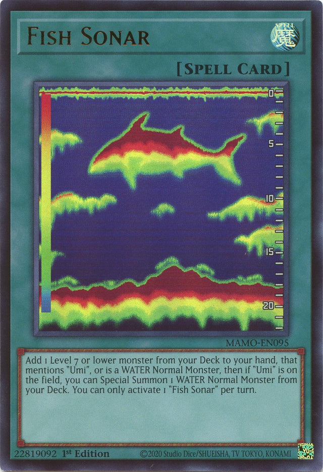 Image for Fish Sonar (MAMO-EN095) (1st Edition) (Magnificent Monsters) (MAMO) - YuGiOh