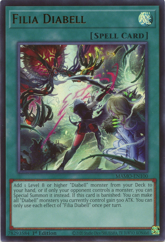 Image for Filia Diabell (MAMO-EN100) (1st Edition) (Magnificent Monsters) (MAMO) - YuGiOh