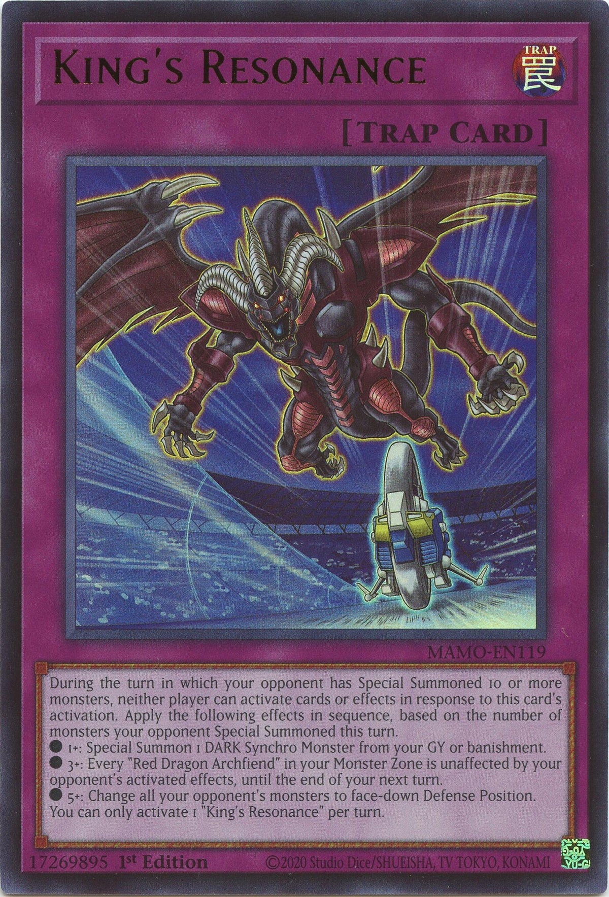 Image for King's Resonance (MAMO-EN119) (1st Edition) (Magnificent Monsters) (MAMO) - YuGiOh