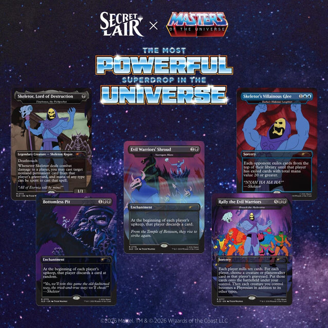 Image for Secret Lair Drop: Secret Lair x Masters of the Universe: Nyah-ha-ha! - Non-Foil Edition - Magic: The Gathering