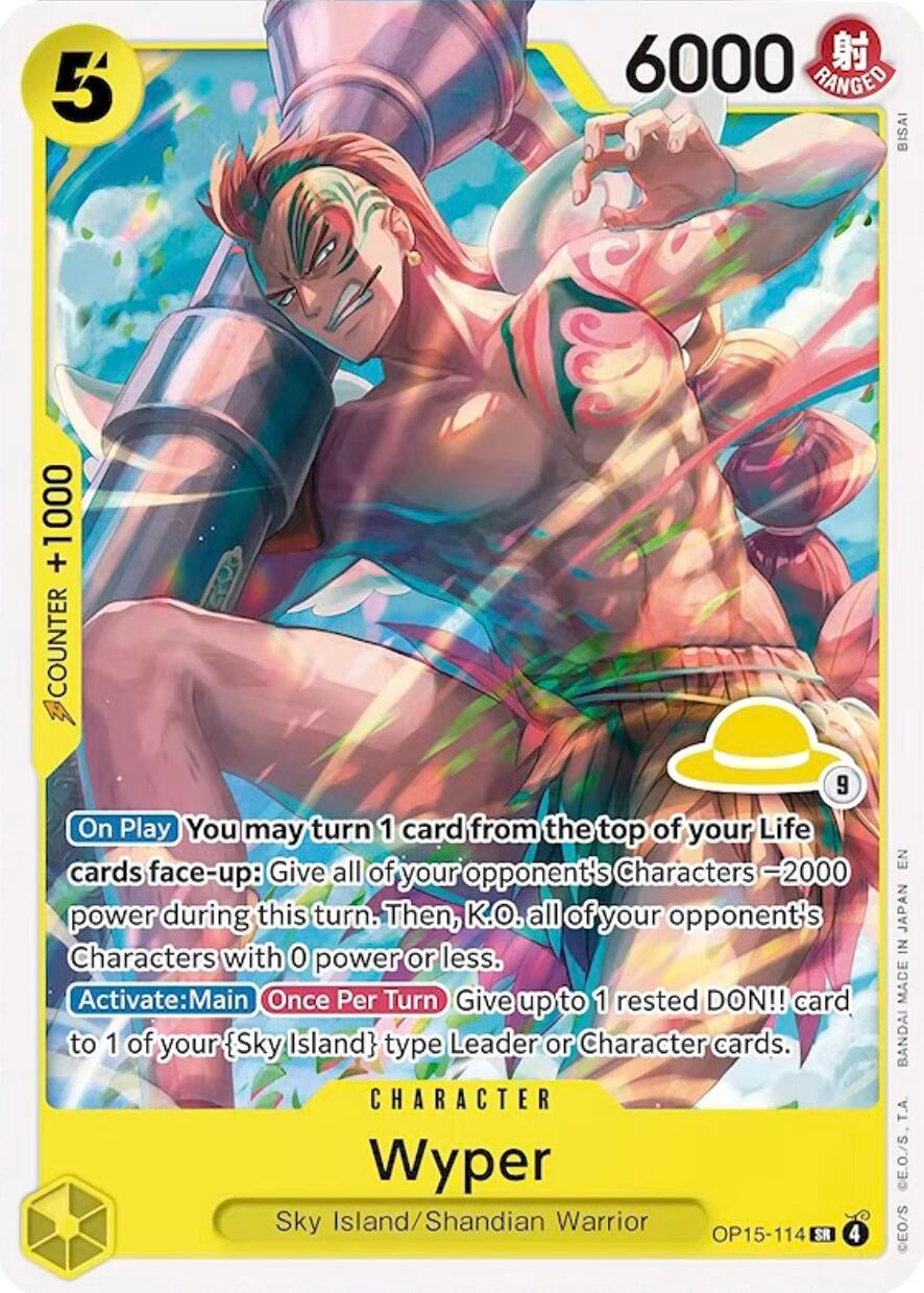 Wyper (Luffy Deck) (OP15-114) (Set Sail Deck Set)