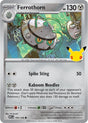 Image for Ferrothorn (104/128) (Holofoil) (ME: 30th Celebration) (30C) - Pokemon