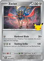 Image for Zacian (106/128) (Holofoil) (ME: 30th Celebration) (30C) - Pokemon