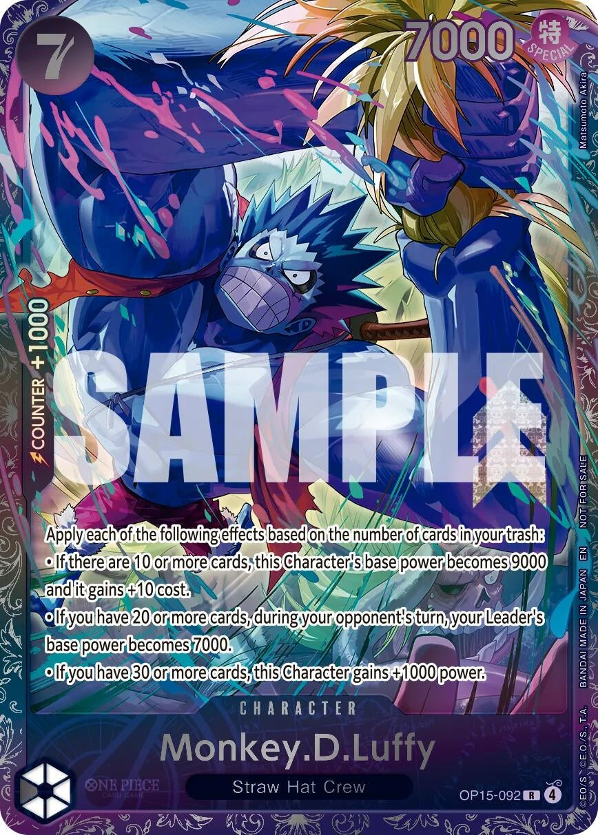 Image for Monkey.D.Luffy (Treasure Cup August 2026) (OP15-092) (Foil) (One Piece Promotion Cards) (OP-PR) - One Piece Card Game