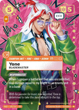 Image for Yone, Blademaster (Heartsteel Overnumbered) (181/167) (Foil) (Radiance) (RAD) - Riftbound: League of Legends Trading Card Game