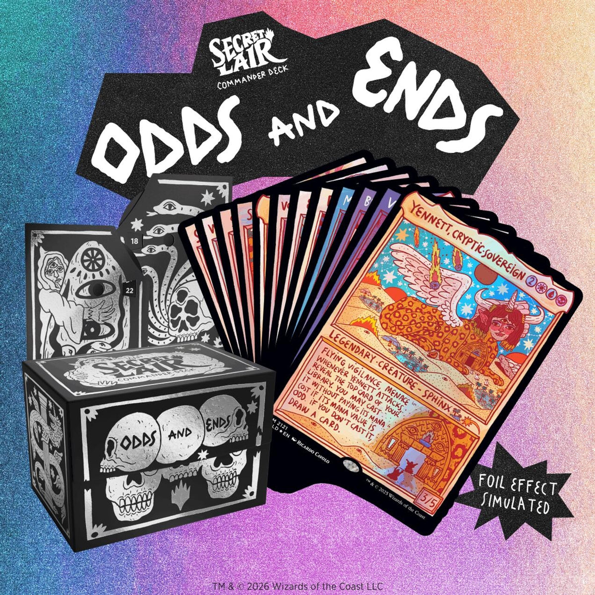 Image for Secret Lair Commander Deck: Odds and Ends - Magic: The Gathering