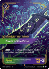 Image for Blade of the Exile (150/167) (Foil) (Radiance) (RAD) - Riftbound: League of Legends Trading Card Game
