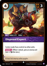 Image for Disposal Expert (093/167) (Radiance) (RAD) - Riftbound: League of Legends Trading Card Game