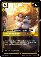 Image for Heimerdinger, Academy Instructor (132/167) (Foil) (Radiance) (RAD) - Riftbound: League of Legends Trading Card Game