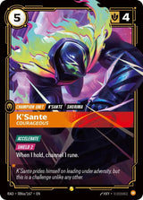 Image for K'Sante, Courageous (Alternate Art) (086a/167) (Foil) (Radiance) (RAD) - Riftbound: League of Legends Trading Card Game