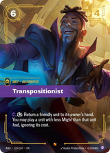 Image for Transpositionist (115/167) (Foil) (Radiance) (RAD) - Riftbound: League of Legends Trading Card Game