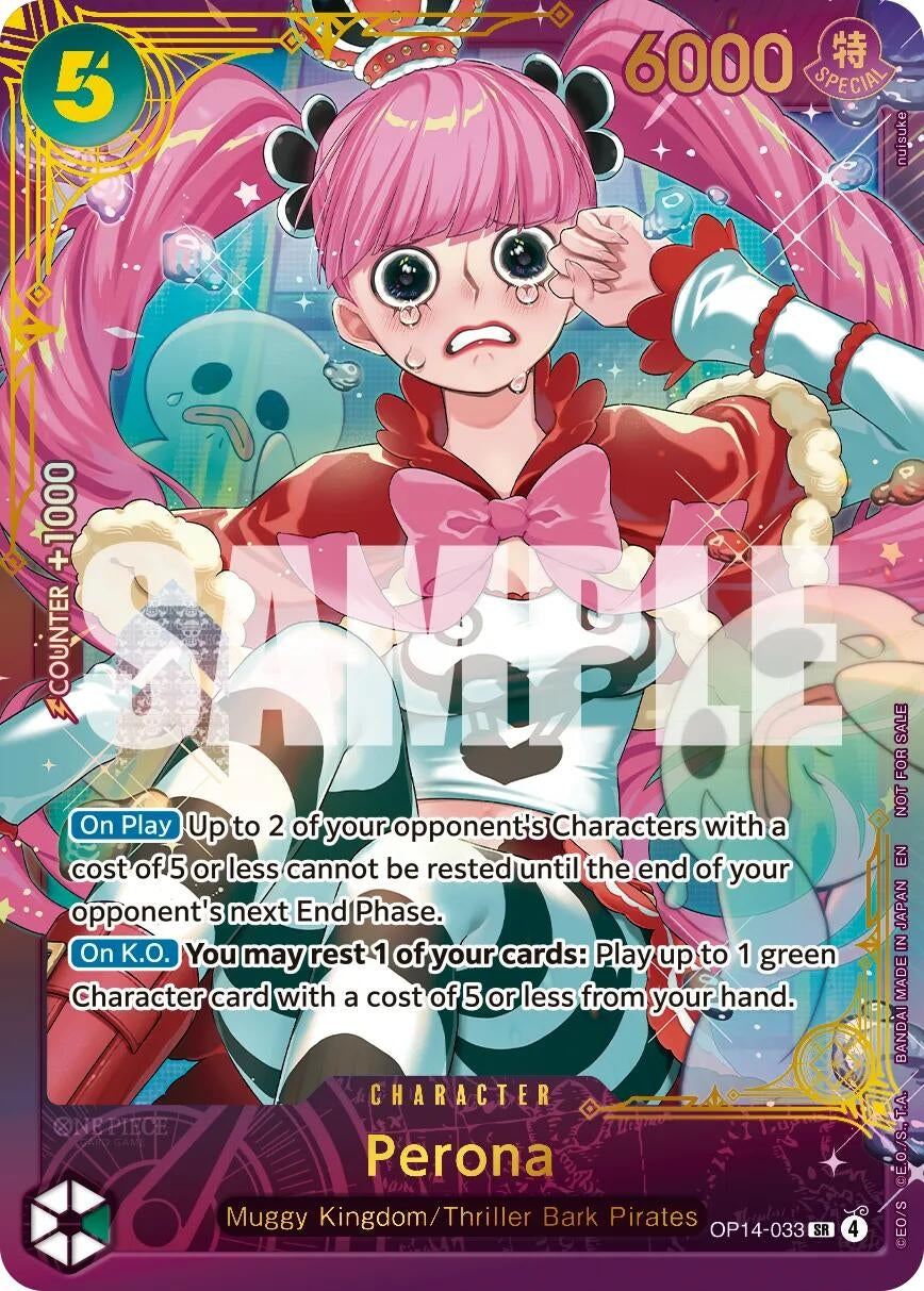 Image for Perona (Large Scale Extra Grand Battle 2026) (OP14-033) (Foil) (One Piece Promotion Cards) (OP-PR) - One Piece Card Game