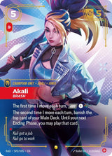 Image for Akali, Brash (K/DA Special Art Card) (SP2/005) (Foil) (Radiance) (RAD) - Riftbound: League of Legends Trading Card Game