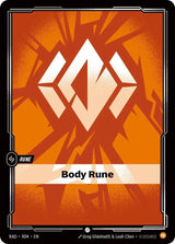 Image for Body Rune (R04) (Radiance) (RAD) - Riftbound: League of Legends Trading Card Game