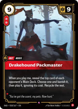 Image for Drakehound Packmaster (018/167) (Foil) (Radiance) (RAD) - Riftbound: League of Legends Trading Card Game
