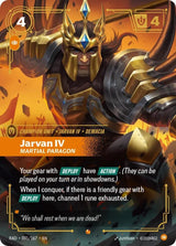 Image for Jarvan IV, Martial Paragon (091/167) (Foil) (Radiance) (RAD) - Riftbound: League of Legends Trading Card Game