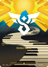 Image for Order Rune (R06a) (R06a) (Foil) (Radiance) (RAD) - Riftbound: League of Legends Trading Card Game