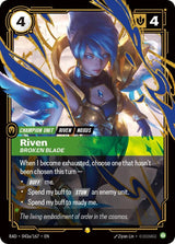 Image for Riven, Broken Blade (Alternate Art) (043a/167) (Foil) (Radiance) (RAD) - Riftbound: League of Legends Trading Card Game