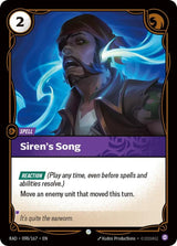 Image for Siren's Song (098/167) (Radiance) (RAD) - Riftbound: League of Legends Trading Card Game