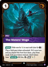 Image for The Waters' Wage (100/167) (Radiance) (RAD) - Riftbound: League of Legends Trading Card Game