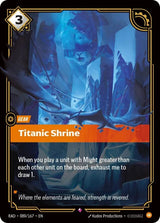 Image for Titanic Shrine (089/167) (Foil) (Radiance) (RAD) - Riftbound: League of Legends Trading Card Game