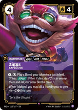 Image for Ziggs, Explosive (112/167) (Foil) (Radiance) (RAD) - Riftbound: League of Legends Trading Card Game