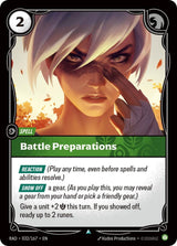 Image for Battle Preparations (032/167) (Radiance) (RAD) - Riftbound: League of Legends Trading Card Game