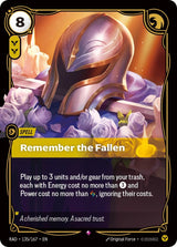 Image for Remember the Fallen (135/167) (Foil) (Radiance) (RAD) - Riftbound: League of Legends Trading Card Game