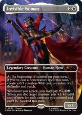 Image for Invisible Woman (Borderless) (1) (Foil) (Unique and Miscellaneous Promos) (UMP) - Magic: The Gathering