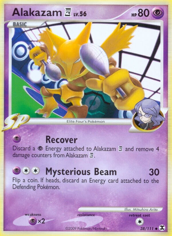 Image for Alakazam E4 (38/111) (Rising Rivals) - Pokemon