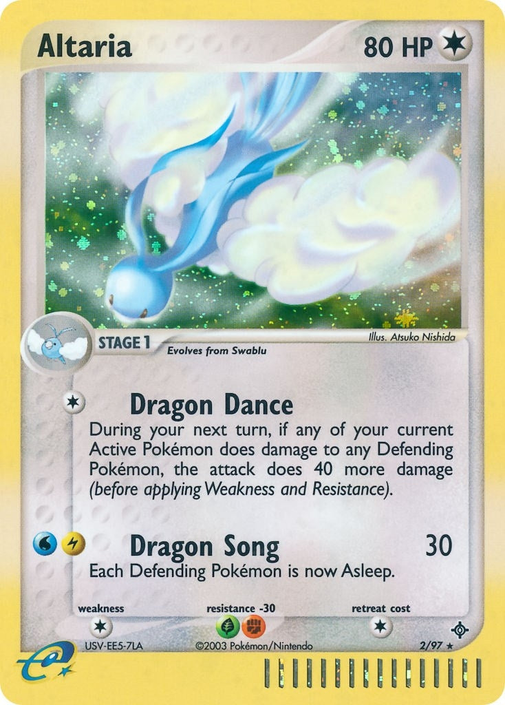 Image for Altaria (2/97) (Dragon) - Pokemon