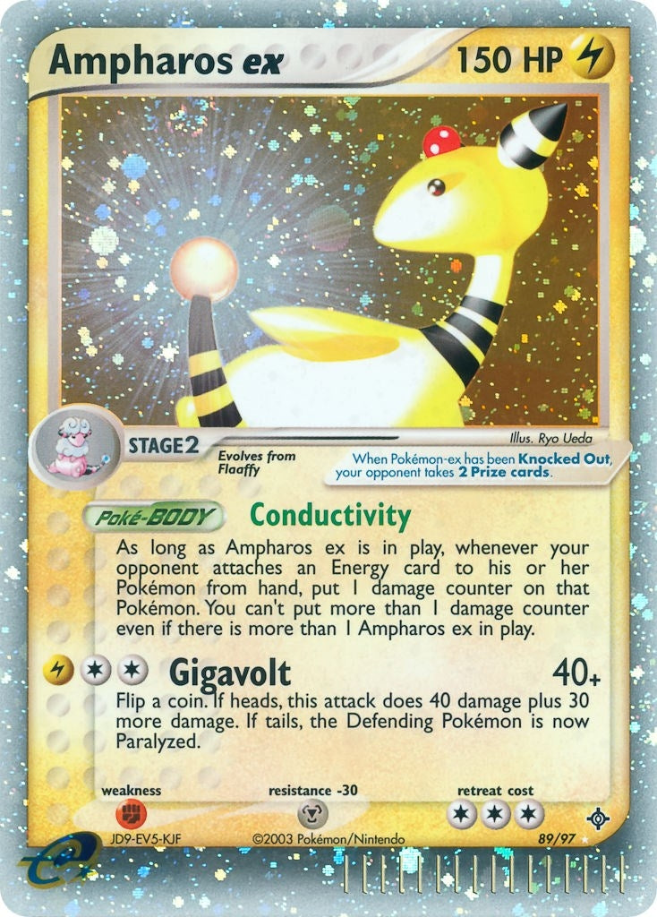 Ampharos ex (89/97) (Dragon)