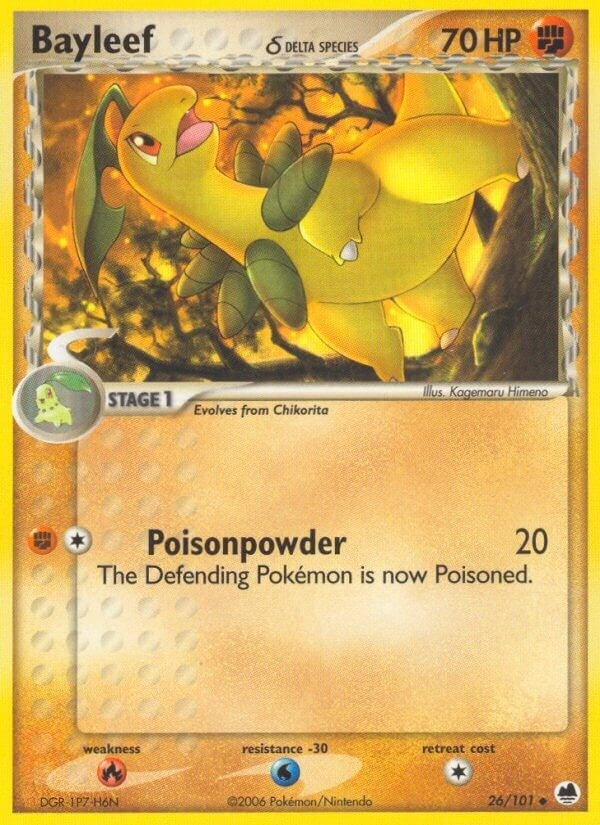 Image for Bayleef (Delta Species) (26/101) (Dragon Frontiers) - Pokemon