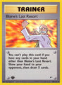 Image for Blaine's Last Resort (105/132) (Gym Heroes) - Pokemon