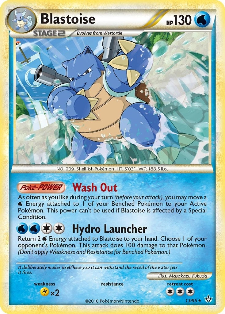 Image for Blastoise (13/95) (Unleashed) - Pokemon