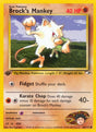 Image for Brock's Mankey (68) (068/132) (Gym Heroes) - Pokemon