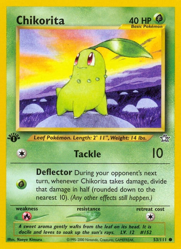 Image for Chikorita (53) (053/111) (Neo Genesis) - Pokemon