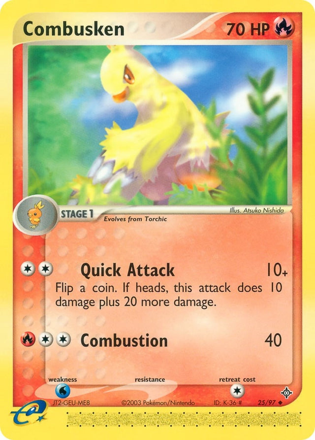 Image for Combusken (25/97) (Dragon) - Pokemon