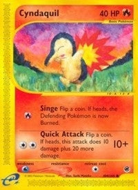 Image for Cyndaquil (104) (104/165) (Expedition) - Pokemon