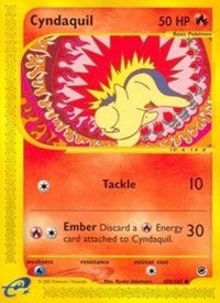 Image for Cyndaquil (105) (105/165) (Expedition) - Pokemon