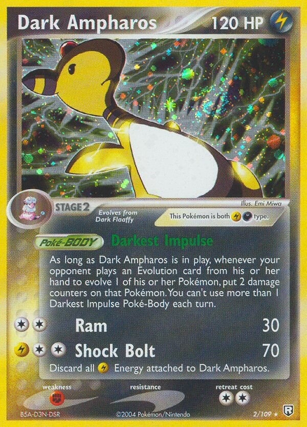 Image for Dark Ampharos (2/109) (Team Rocket Returns) - Pokemon
