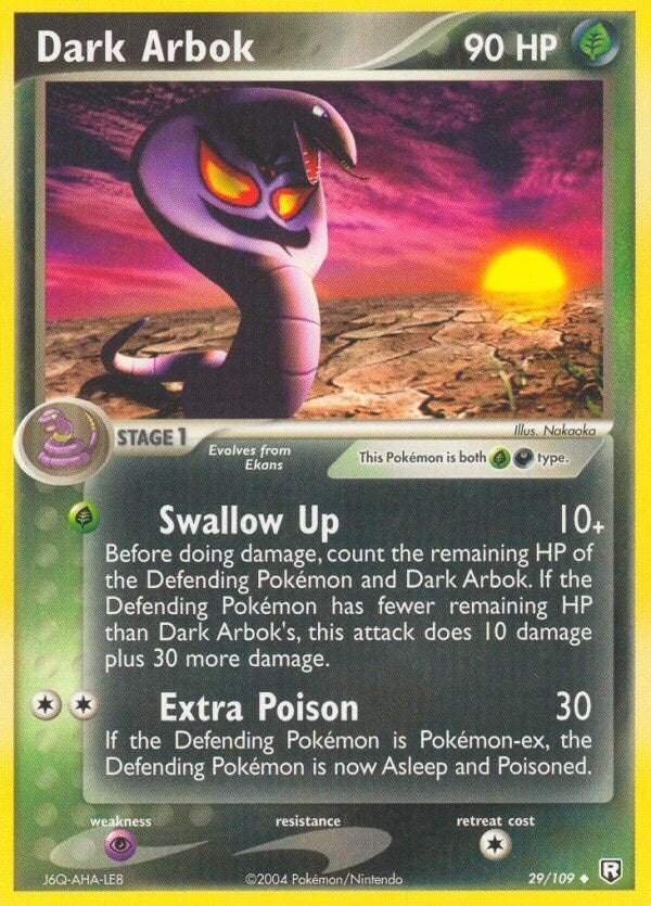 Image for Dark Arbok (29/109) (Team Rocket Returns) - Pokemon