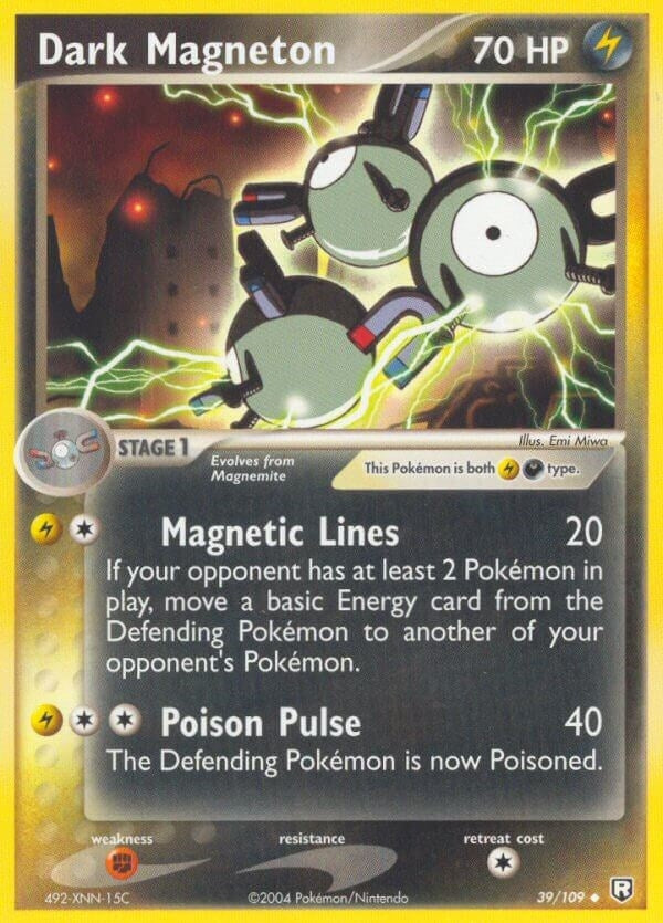 Image for Dark Magneton (39/109) (Team Rocket Returns) - Pokemon
